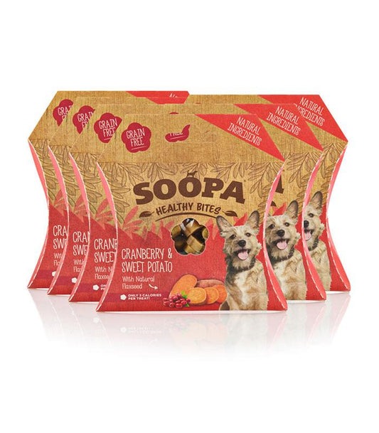 Soopa Healthy Bites: Zoete aardappel & Veenbes