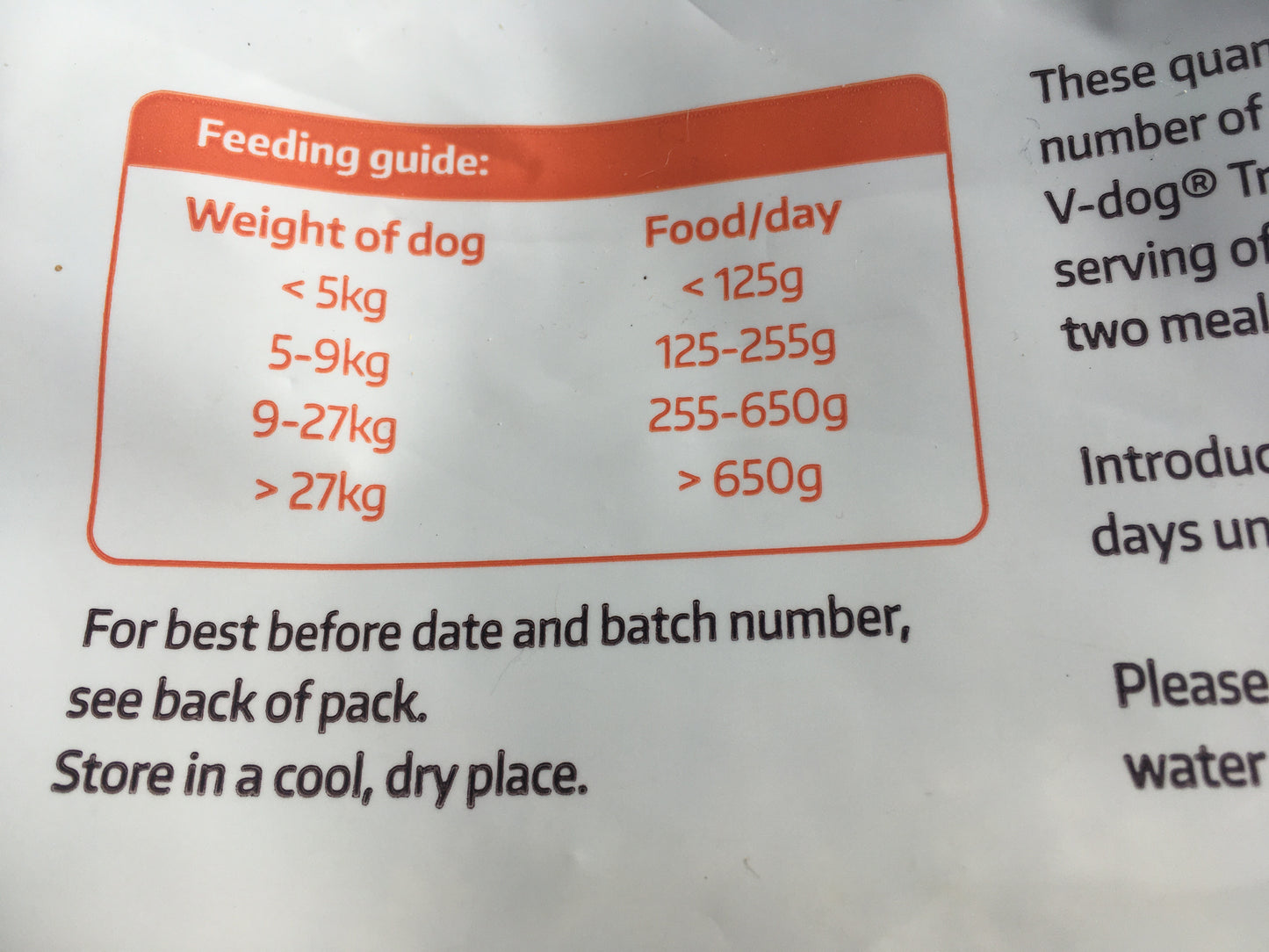 V Dog Traditional Flakes (15kg)