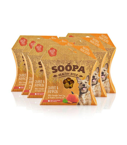 Soopa Healthy Bites: Wortel & Pompoen (50g)