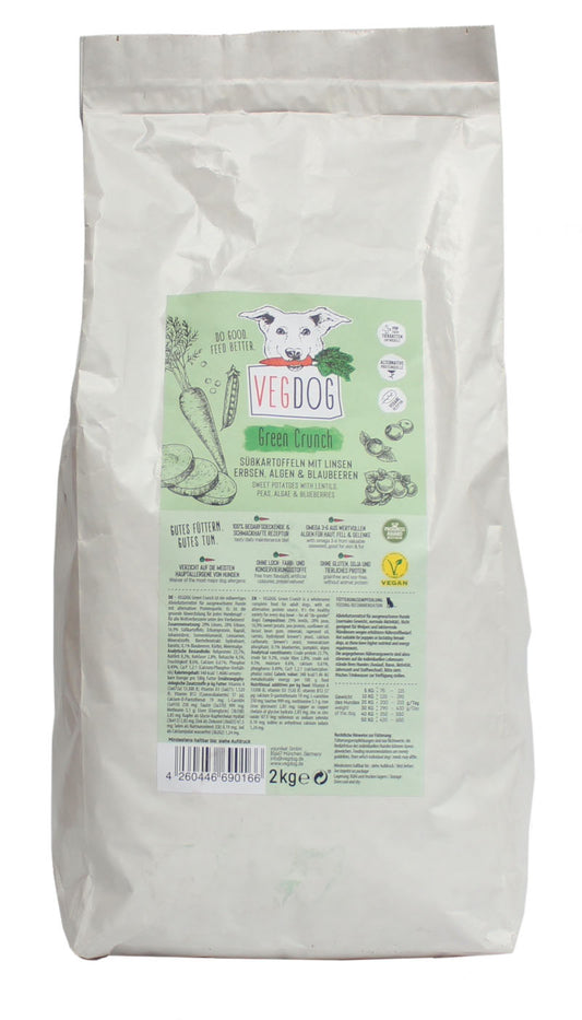 Vegdog Green Crunch (2kg, 5kg of 10kg)